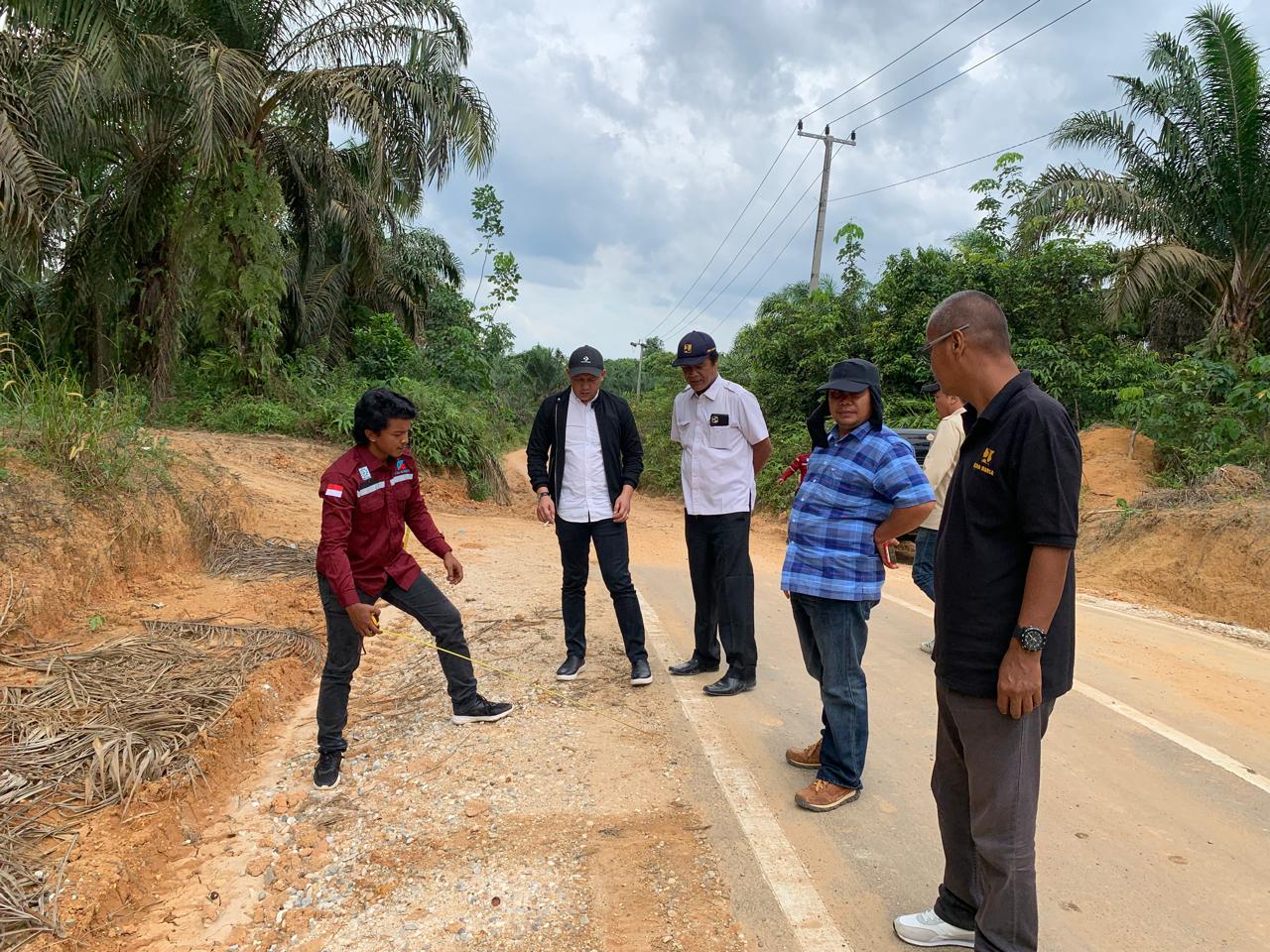 Sepanjang 1,2 Kilometer, PUPR Pelalawan Akan Melanjutkan Pembangunan Jalan Penghubung Antar Dua Desa