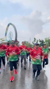 Dilepas Gubri, Ribuan Masyarakat Pelalawan Ikuti Bono Fun Run 2025