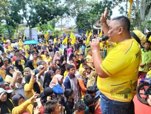 Spirit Kebersamaan Warnai Jalan Santai HUT ke-61 Golkar di Dumai