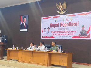 Bupati Pelalawan Buka Rakor Percepatan Operasional Koperasi Merah Putih