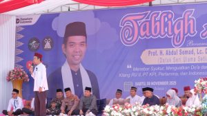 Kilang Pertamina Sungai Pakning Gelar Tabligh Akbar Bersama UAS, Sambut HUT ke-8 PT Kilang Pertamina Internasional