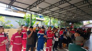 Dua Hari Kilang Pertamina Dumai dan Warga Tanjung Palas Gotong Royong Bersama
