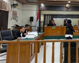 Jaksa Bacakan Tuntutan Empat Terdakwa Tindak Pidana Korupsi Pembangunan Gedung Politeknik Dumai