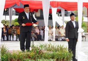Momentum Hari Pahlawan, Plt Gubri Gelorakan Semangat Kebersamaan dan Bekerja Lebih Giat Lagi