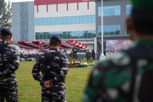 TNI Gelar Apel Siaga Pengamanan Obvitnas Kilang Pertamina Dumai