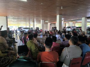 Pemkab bersama forkopimda, Organisasi Dan Paguyuban Galang Dana Peduli Bencana Alam
