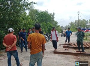 Pekerjaan JIAT Tahap II di Rangsang Barat Kontraktor dari PT Trisakti Manunggal Perkasa Belum Membayar Hak Subkon