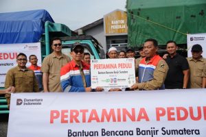 Kepedulian untuk Negeri, Kilang Pertamina Dumai Kembali Salurkan Bantuan Bencana Banjir Sumatra Barat