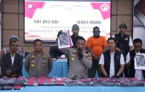 Kurir Residivis Jaringan Sabu Internasional Disergap, Bawa Sabu 79,98 Kg di Jalan Bagansiapi api