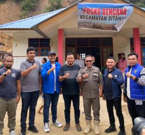 KNPI Riau Turun Langsung Antar Bantuan untuk Korban Longsor Tapanuli Tengah