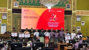 Menuju Pelalawan Menawan, DPRD Gelar Paripurna Istimewa Hari Jadi ke-26 Kabupaten Pelalawan