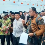 Tim Kemenag Riau usai memantau hilal di Rooftop Hotel Sonaview, Kota Dumai,
