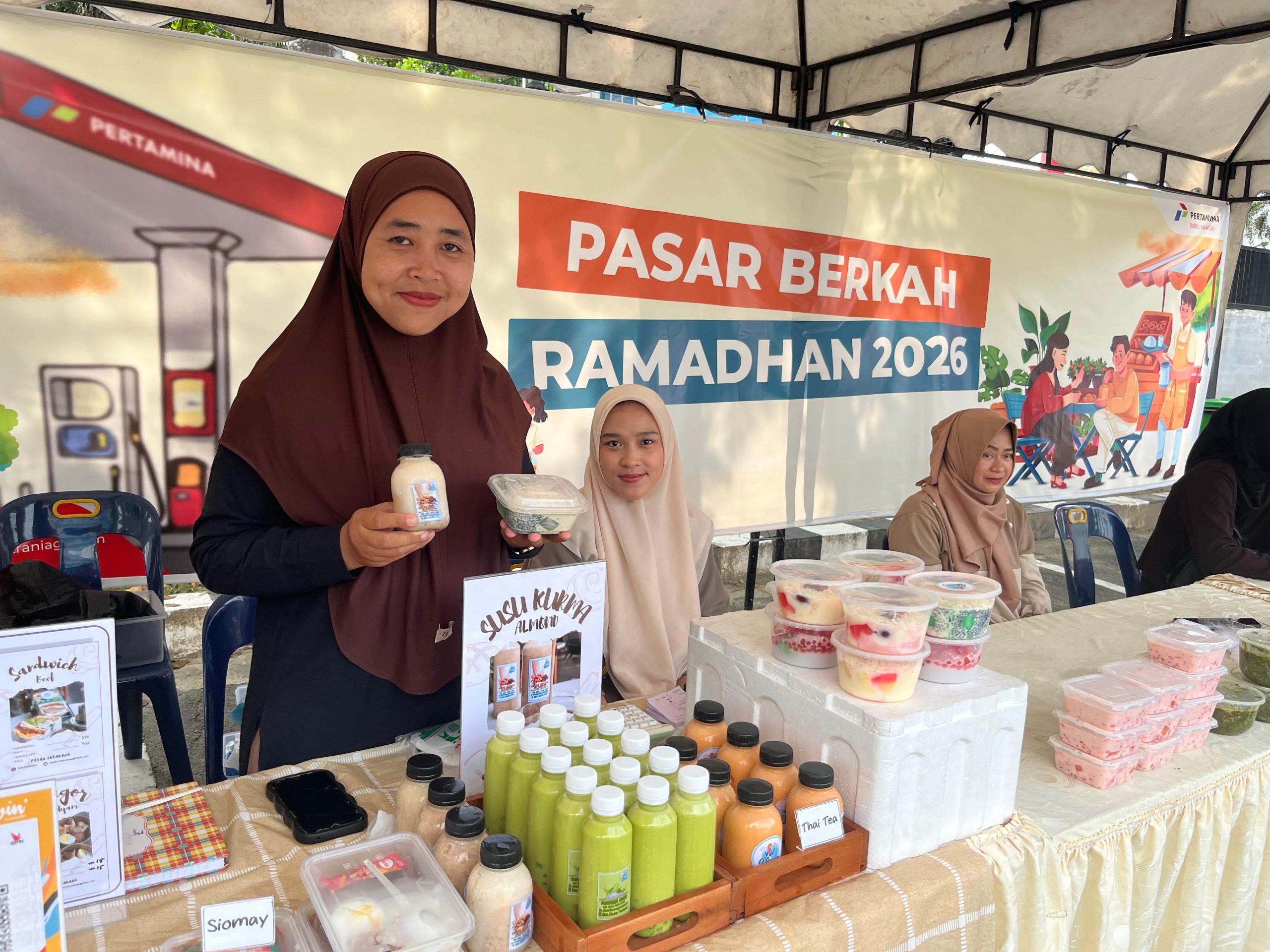 Dukung Promosi Produk UMKM, Pertamina Patra Niaga Sumbagut Selenggarakan Pasar Berkah Ramadan 