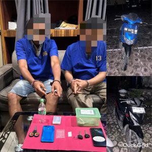 Narkoba tak Pernah Habis di Dumai, Polisi Kembali Ringkus Dua Pemuja Sabu 